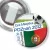 Przypinka z żabką Gra Miejska - Poznań 2012 - Portugalia