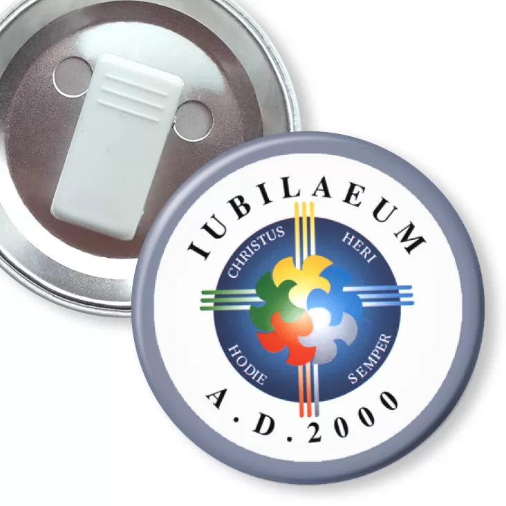 przypinka z żabką IUBILAEUM