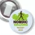 Przypinka z żabką Nordic Walking - Mosina 2010