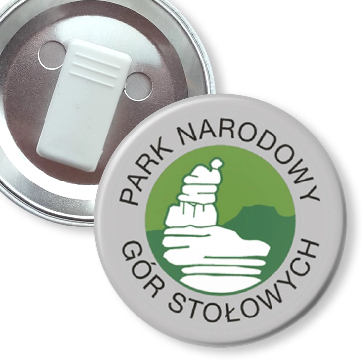 przypinka z żabką Park Narodowy Gór Stołowych