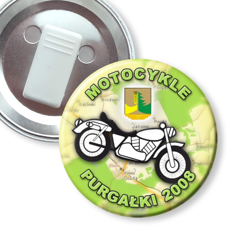 przypinka z żabką Purgałki 2008