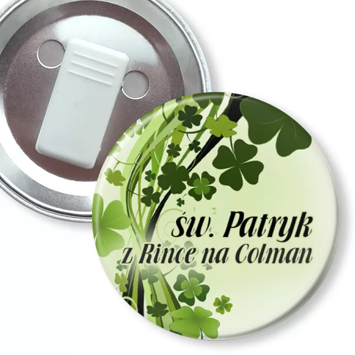 przypinka z żabką Rince na Colman