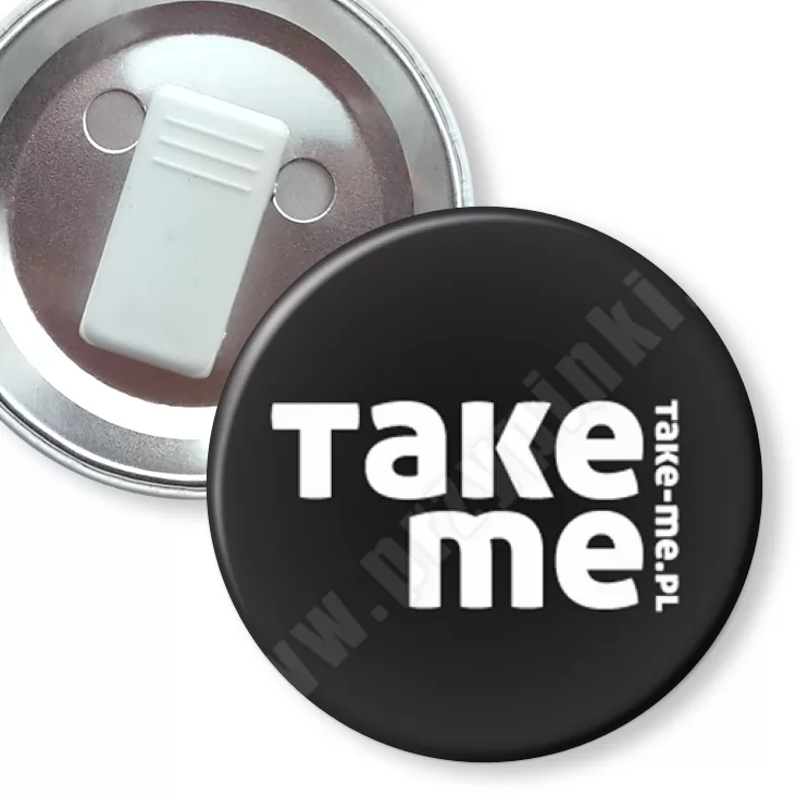 przypinka z żabką Take me