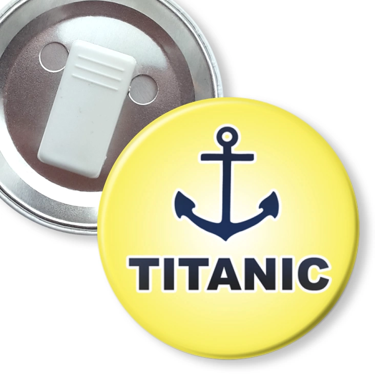przypinka z żabką TITANIC