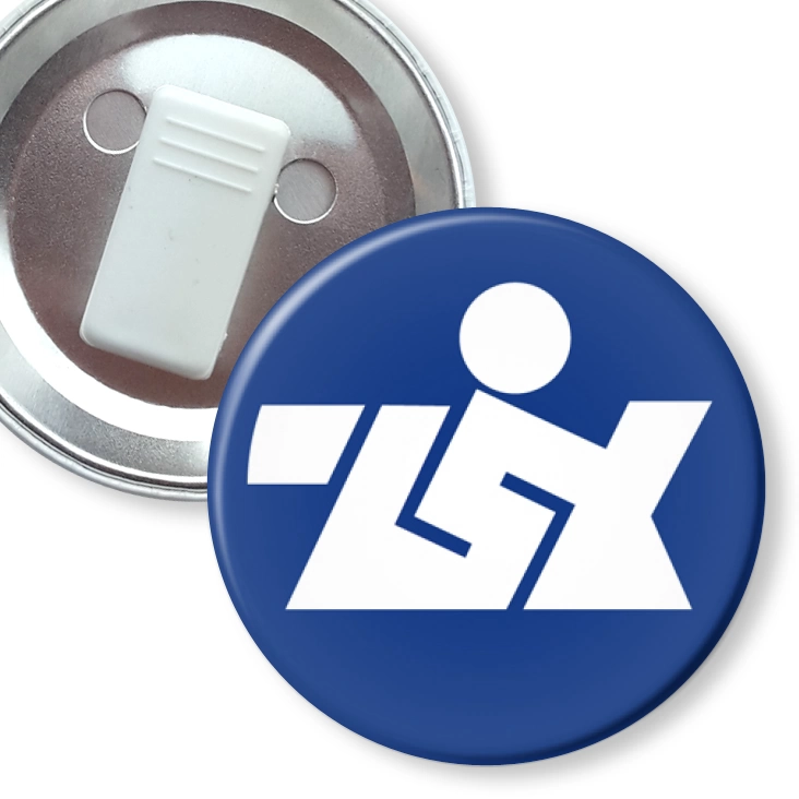przypinka z żabką ZSK logo