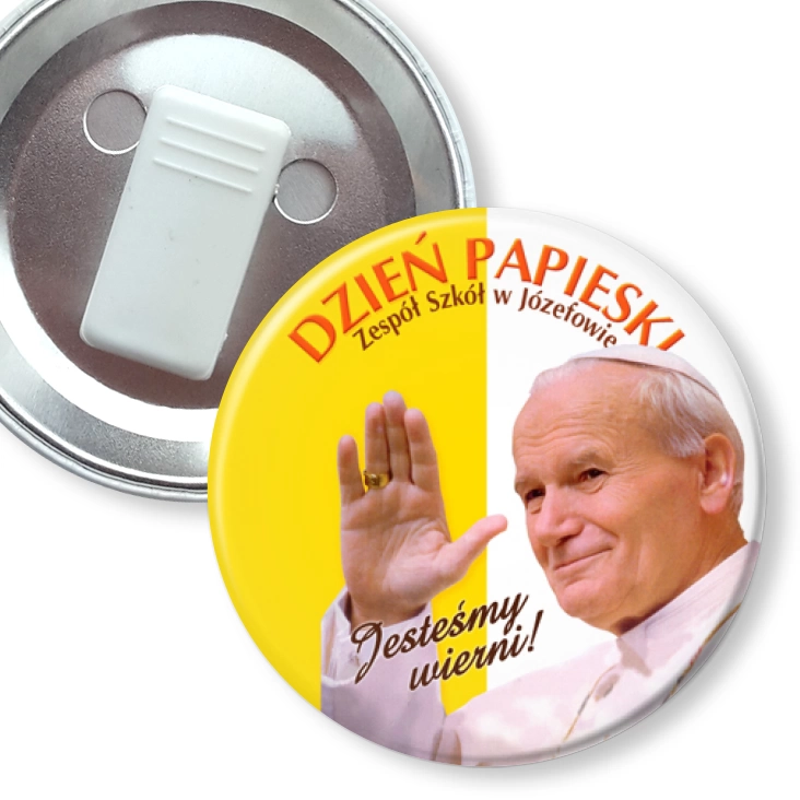 przypinka z żabką Dzień Papieski