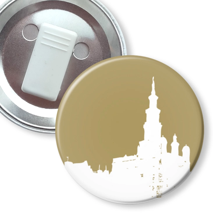 przypinka z żabką Fundacja Twórców Możliwości A