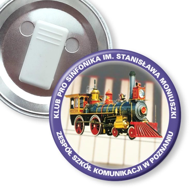 przypinka z żabką Klub Pro Sinfonika