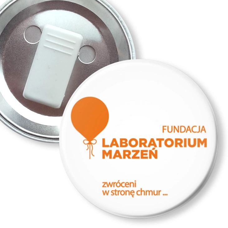 przypinka z żabką Laboratorium Marzeń