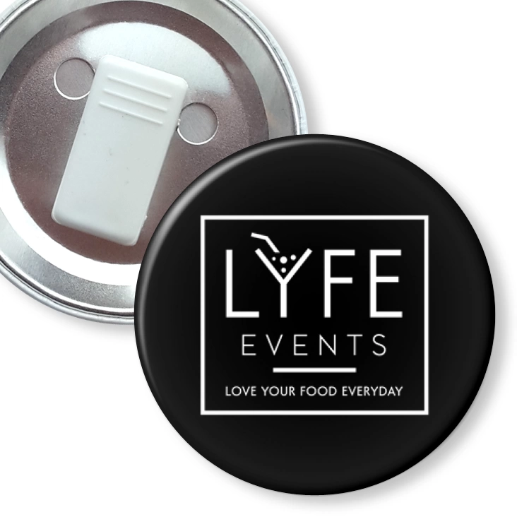 przypinka z żabką Lyfe Events