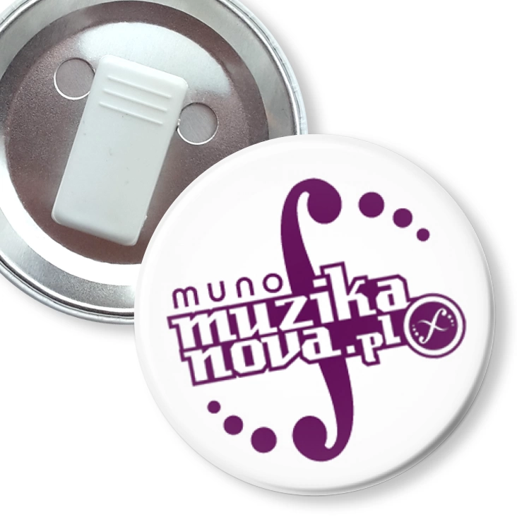przypinka z żabką Muno Muzikanova.pl