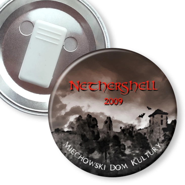 przypinka z żabką Nethershell 2009