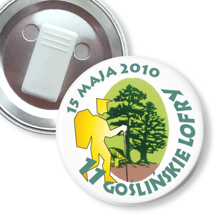 przypinka z żabką 11 Goślińskie Lofry