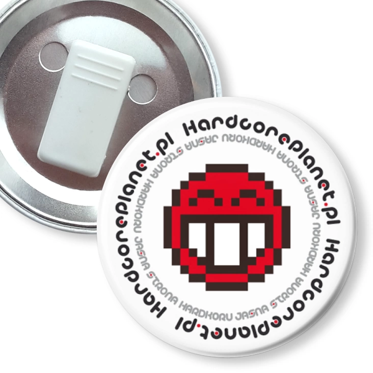 przypinka z żabką Hardcor Planet