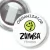 Przypinka z żabką I love Zumba Fitnes - organizator
