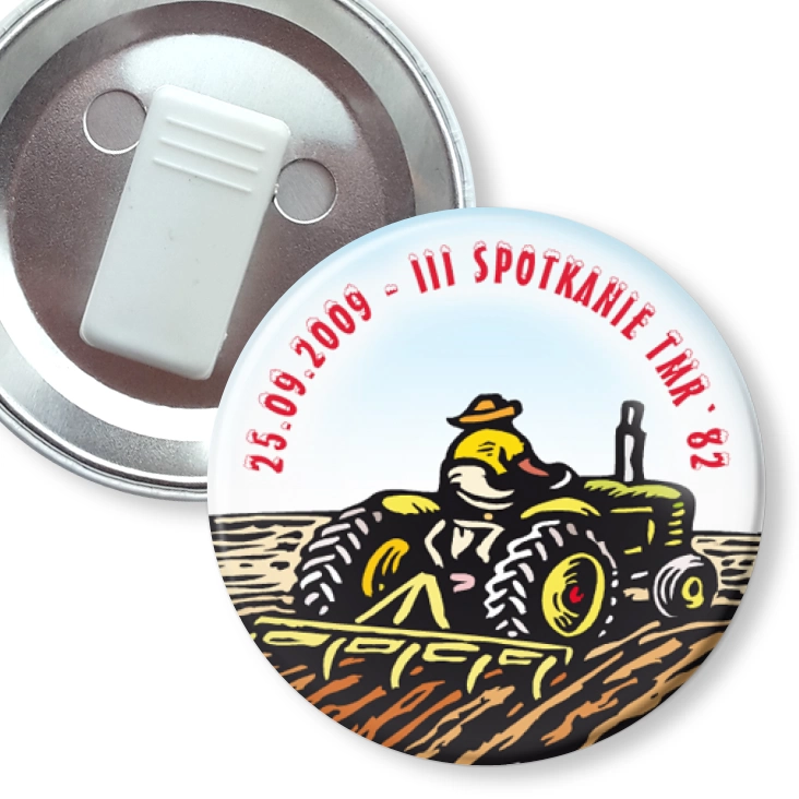 przypinka z żabką III Spotkanie TMR`82