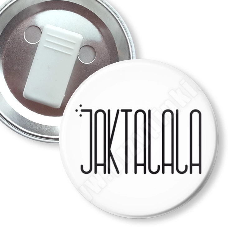 przypinka z żabką Jaktalala
