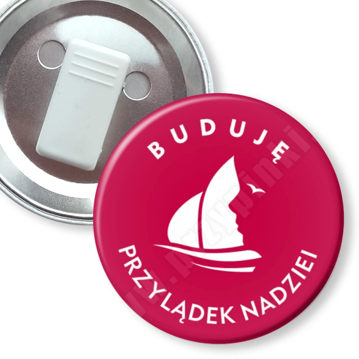 przypinka z żabką Przylądek Nadziei