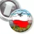 Przypinka z żabką Sokół 