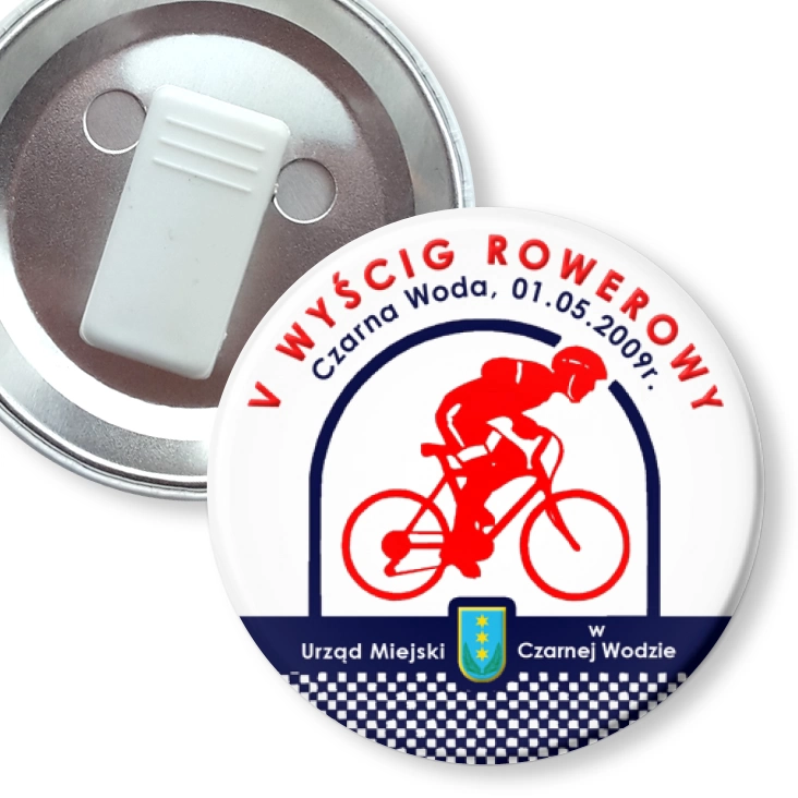 przypinka z żabką V Wyścig Rowerowy 2009 - B