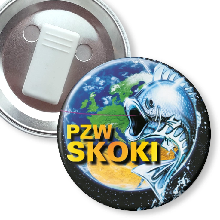 przypinka z żabką Wędkarskie Zawody Spławikowe 2004