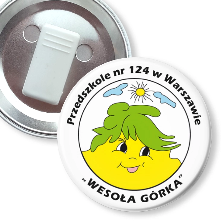 przypinka z żabką Wesoła Górka