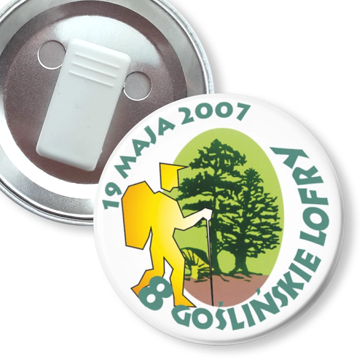 przypinka z żabką 8 Goślińskie Lofry