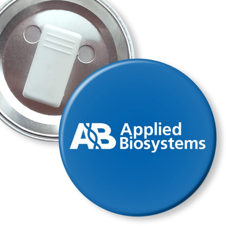 przypinka z żabką Applied Biosystems