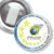 Przypinka z żabką European Conference Devoted To The Blind And Partialy Sighted People