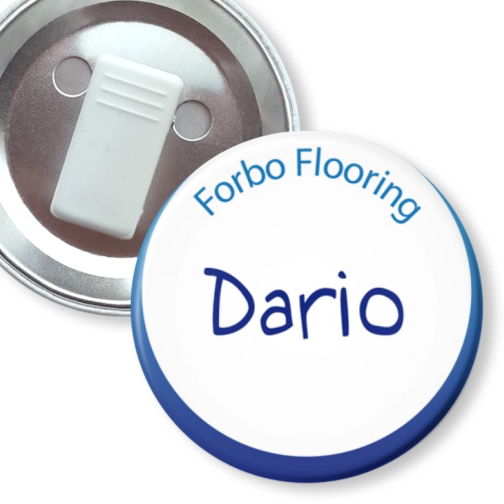 przypinka z żabką Forbo Flooring