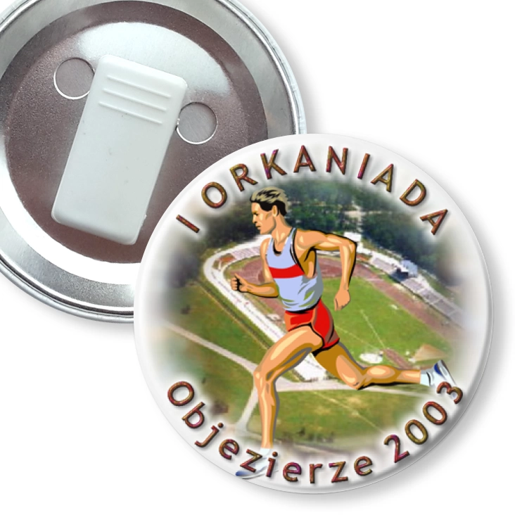 przypinka z żabką I Orkaniada