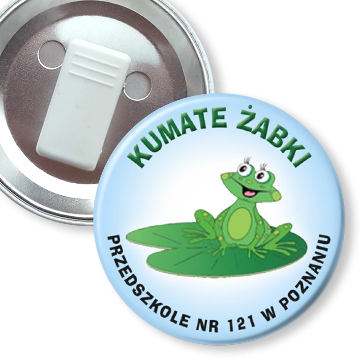 przypinka z żabką Kumate Żabki