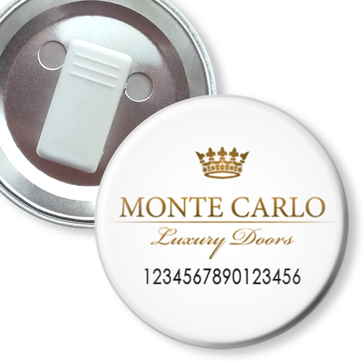 przypinka z żabką Monte Carlo
