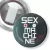 Przypinka z żabką Sex Machine