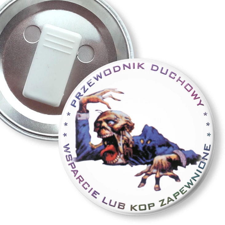 przypinka z żabką Przewodnik Duchowy