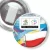 Przypinka z żabką 300 dni do Euro - II Piłkarska Gra Miejska - Polska