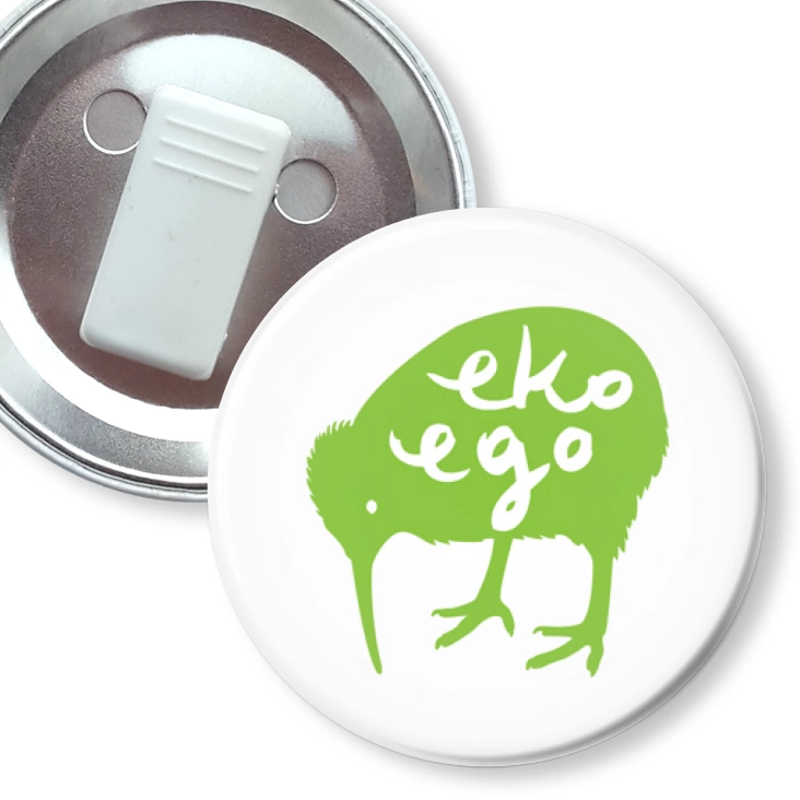 przypinka z żabką Eko Ego