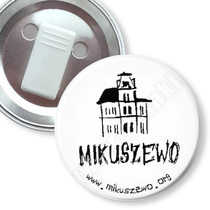 przypinka z żabką Mikuszewo