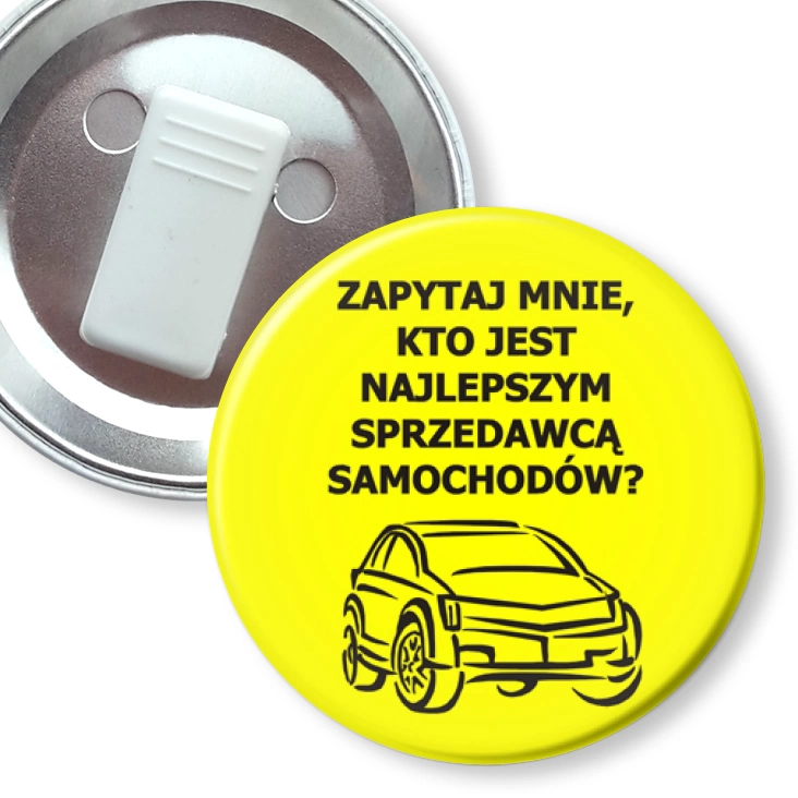 przypinka z żabką Opel Niedbała