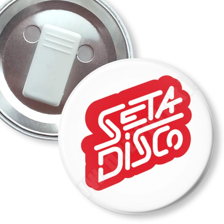 przypinka z żabką Seta Disco