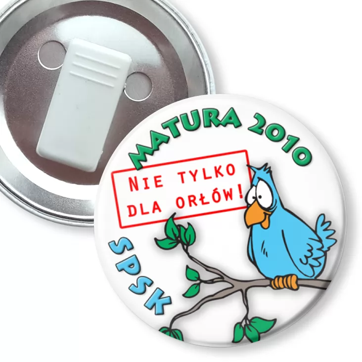 przypinka z żabką SPSK