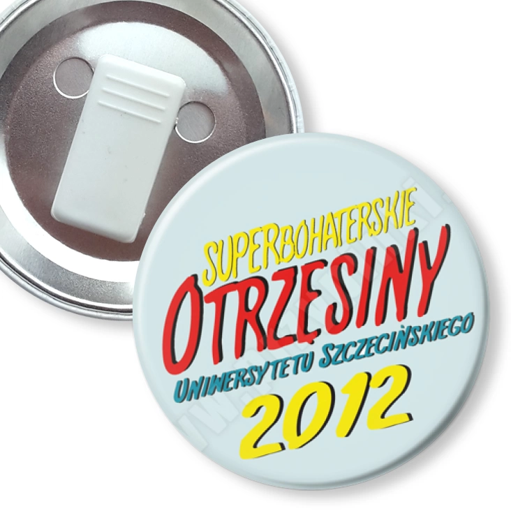 przypinka z żabką US - Otrzęsiny 2012