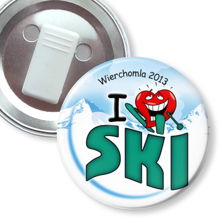 przypinka z żabką Wierchomla 2013