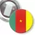 Przypinka z żabką Flaga Kamerun