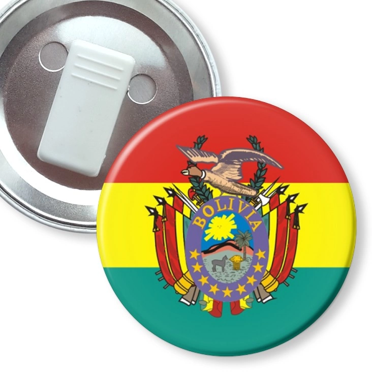 przypinka z żabką bolivia