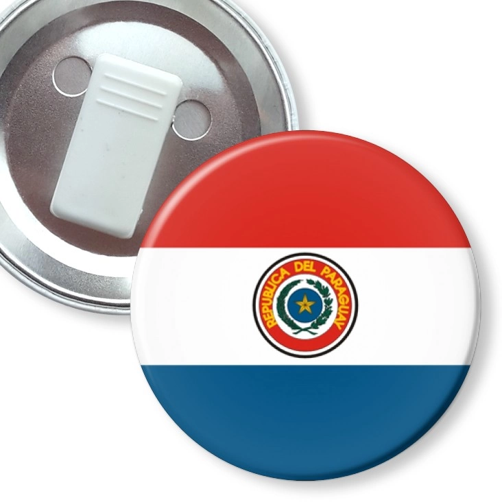 przypinka z żabką paraguay