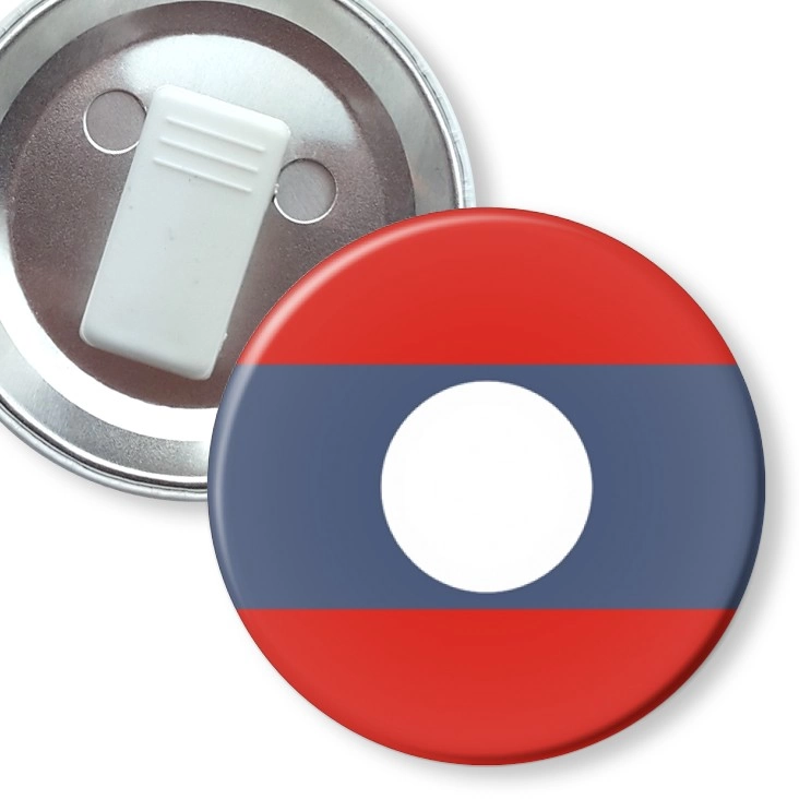 przypinka z żabką laos