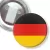 Przypinka z żabką Flaga Niemcy