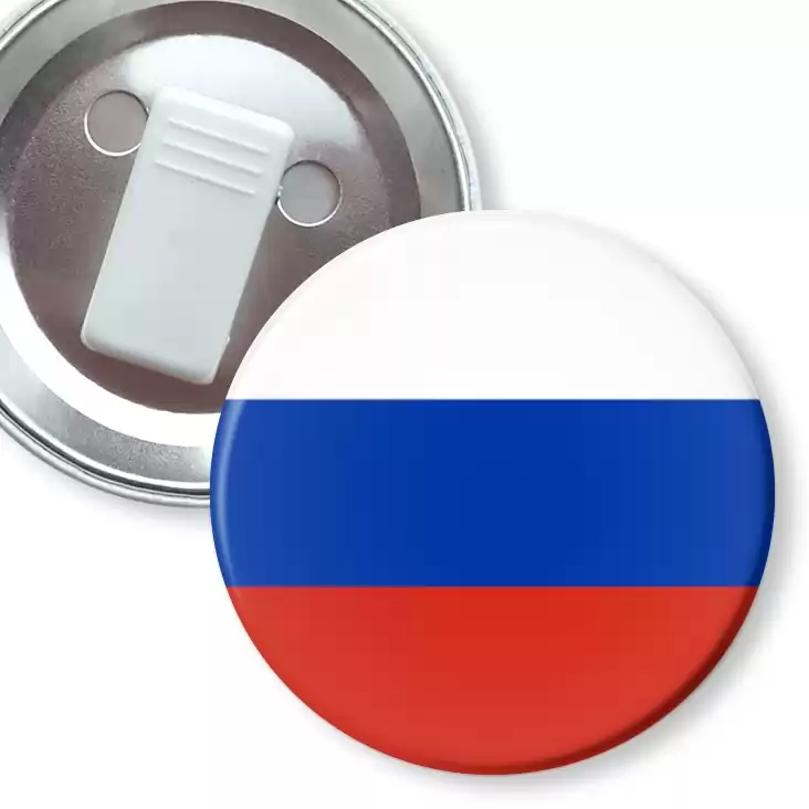 przypinka z żabką Flaga Rosja