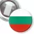 Przypinka z żabką Flaga Bułgaria